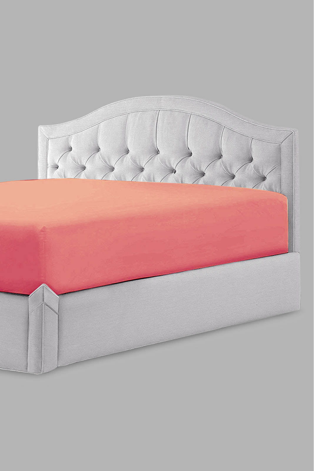 Redtag-Pink-Cotton-Fitted-Sheet-(Super-King-Size)-Category:Fitted-Sheets,-Colour:Pink,-Filter:Home-Bedroom,-HMW-BED-Fitted-Sheets,-New-In,-New-In-HMW-BED,-Non-Sale,-S22C,-Section:Homewares-Home-Bedroom-