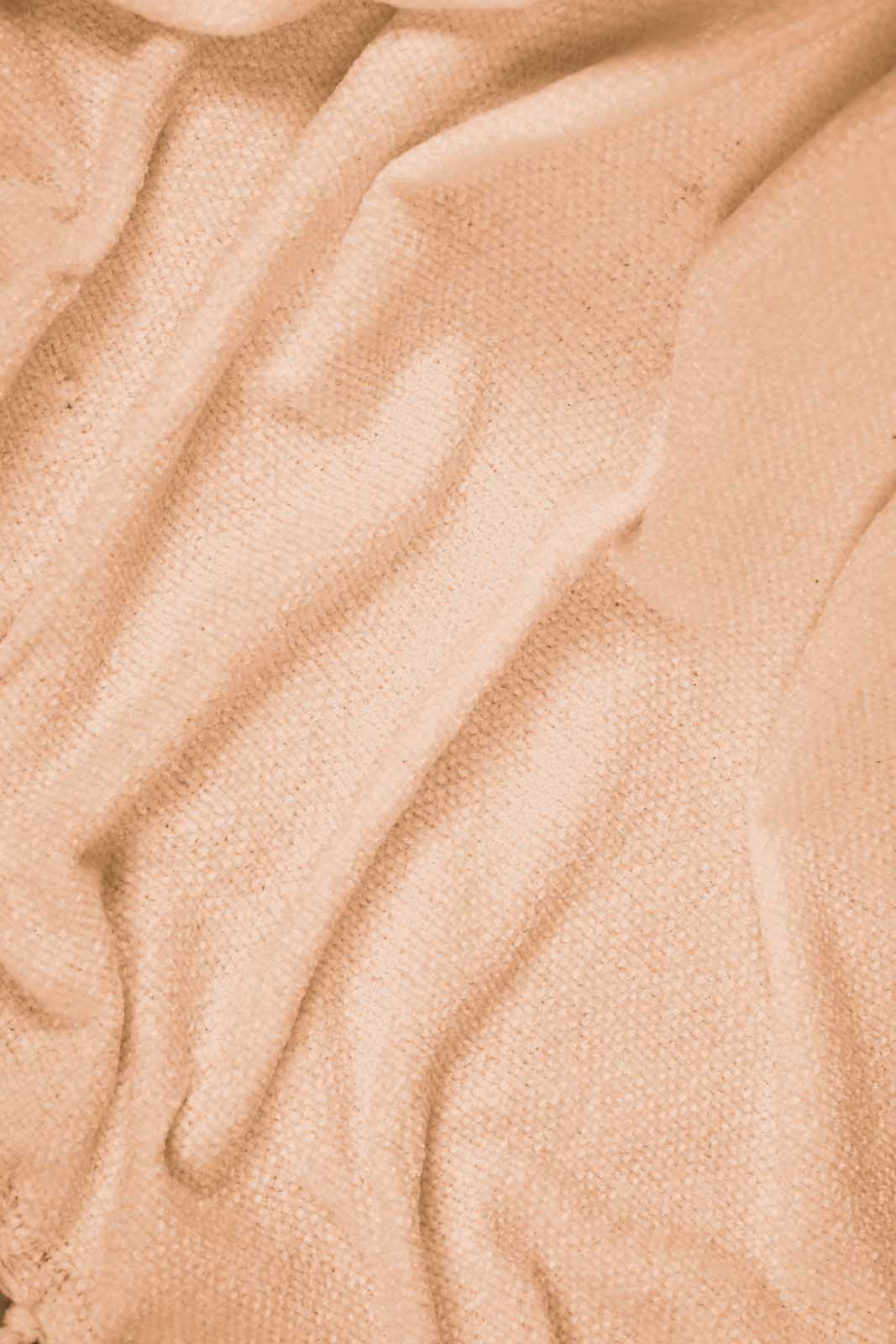 Redtag-Beige-Chenille-Throw-With-Beaded-Fringe-Category:Throws,-Colour:Beige,-Filter:Home-Bedroom,-HMW-BED-Throws,-LEGACY,-New-In,-New-In-HMW-BED,-Non-Sale,-S22C,-Section:Homewares-Home-Bedroom-
