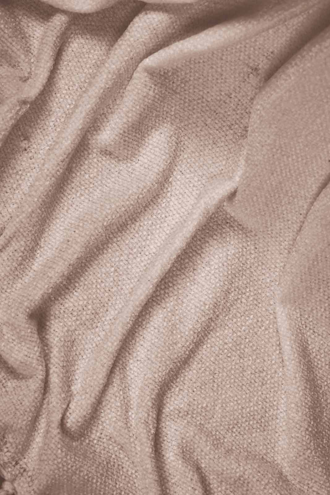 Redtag-Brown-Chenille-Throw-With-Fringe-Category:Throws,-Colour:Brown,-Filter:Home-Bedroom,-HARMONY,-HMW-BED-Throws,-New-In,-New-In-HMW-BED,-Non-Sale,-S22C,-Section:Homewares-Home-Bedroom-