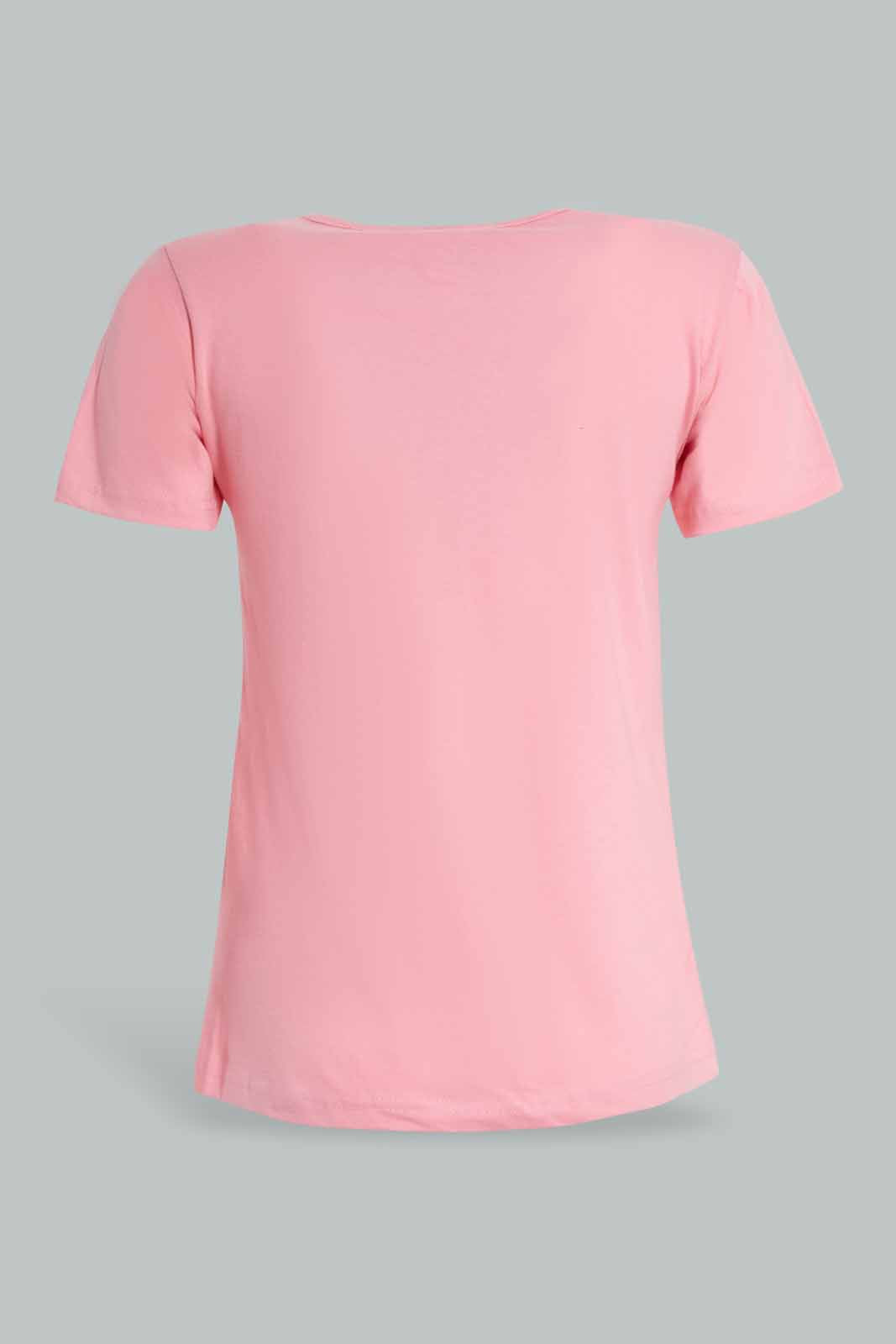 Redtag-Pink-Short-Sets-Pyjama-Sets-Senior-Girls-9 to 14 Years