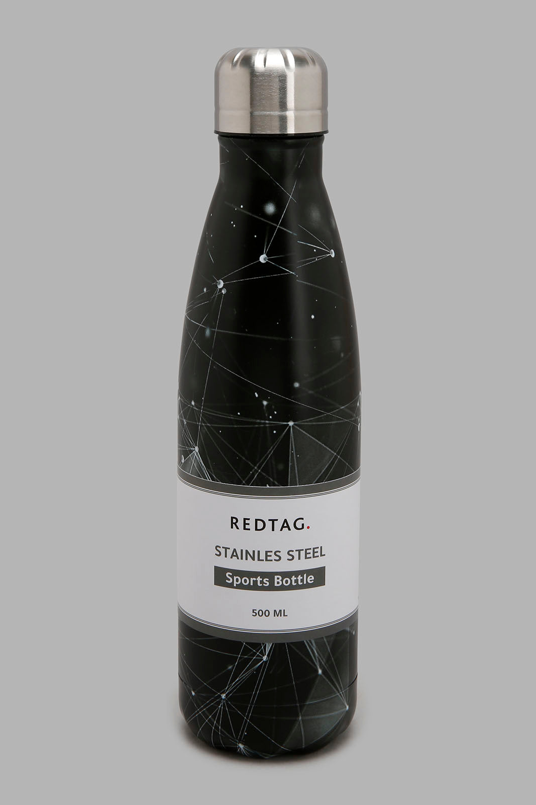 Redtag-Black-Geomatric-Water-Bottle-Bottles-Home-Dining-