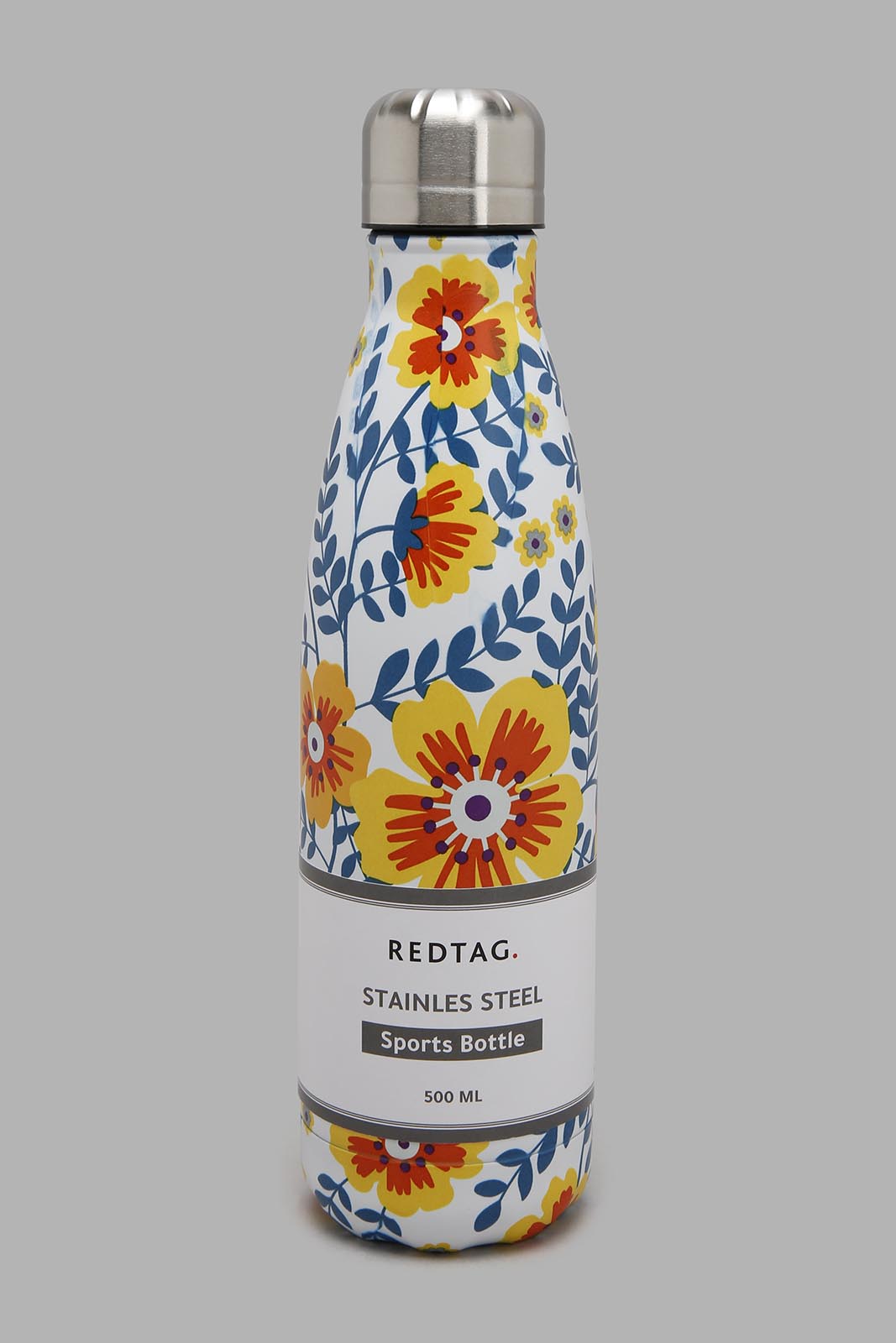 Redtag-Assorted-Floral-Water-Bottle-Bottles-Home-Dining-