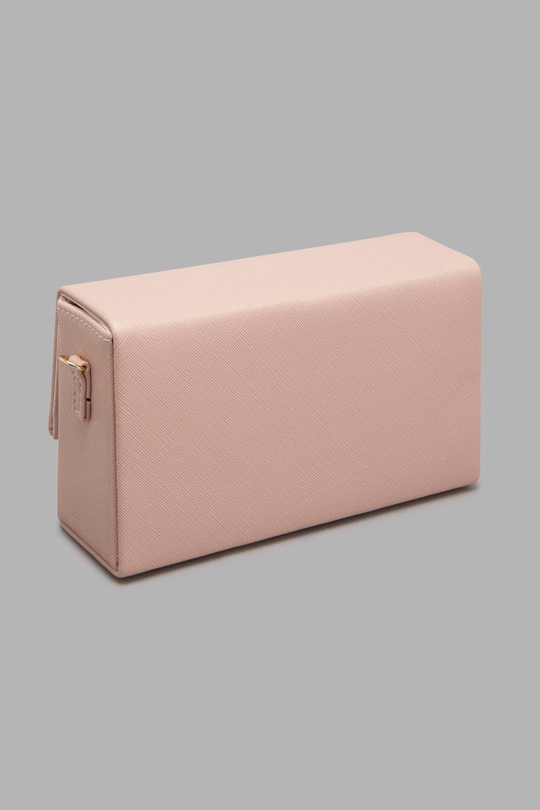 Redtag-Pink-Embellished-Gold-Chain-With-Scarf-Clutch-Bag-Clutches-Women-