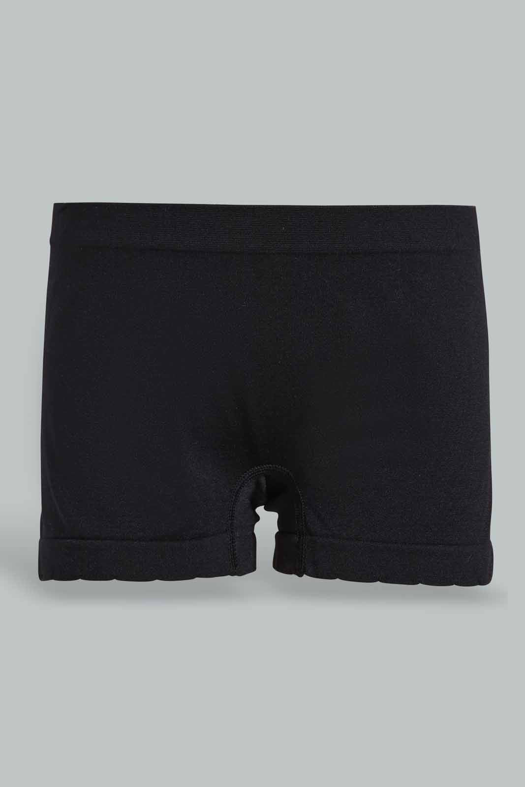 Redtag-Blue/Pink/Ivory-Plain-Boyleg-Brief-(3-Pack)-Briefs-Boyleg-Women's-