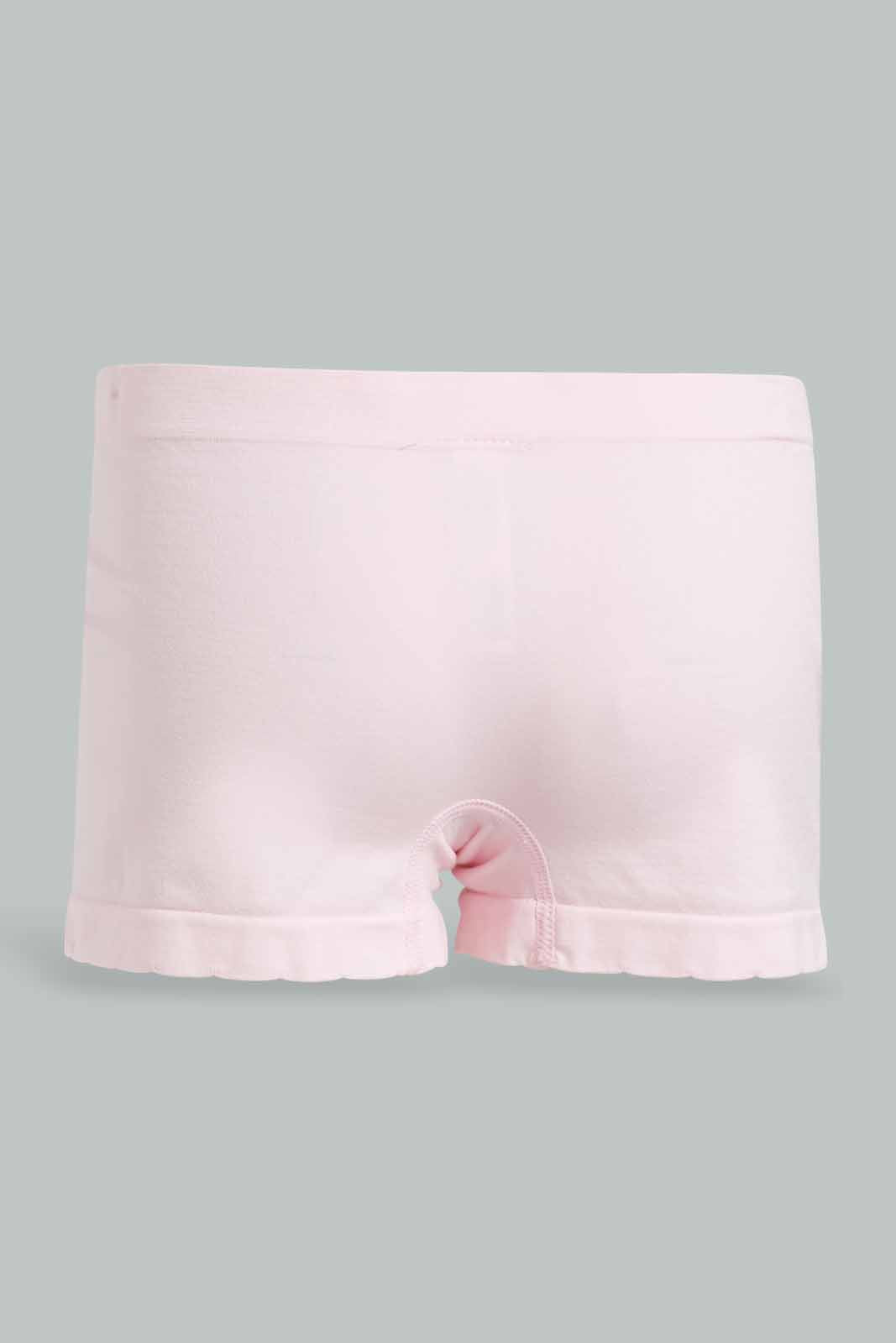 Redtag-Blue/Pink/Ivory-Plain-Boyleg-Brief-(3-Pack)-Briefs-Boyleg-Women's-
