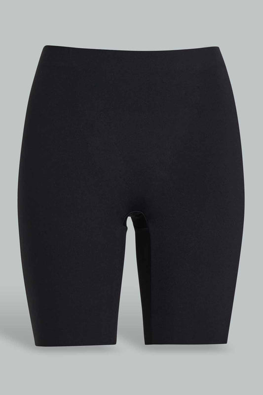 Redtag-Black-Plain-Shapewear-Briefs-Shapewear-Women's-