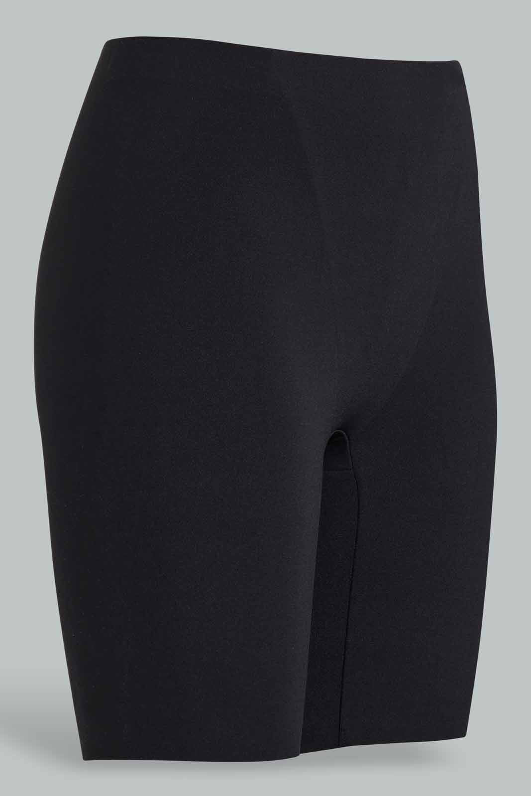 Redtag-Black-Plain-Shapewear-Briefs-Shapewear-Women's-