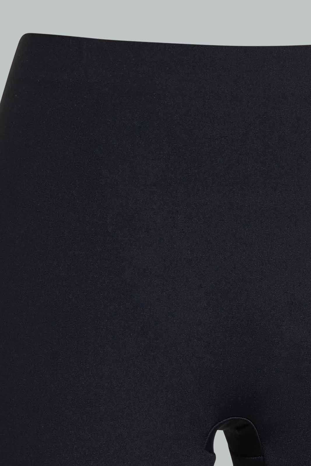 Redtag-Black-Plain-Shapewear-Briefs-Shapewear-Women's-