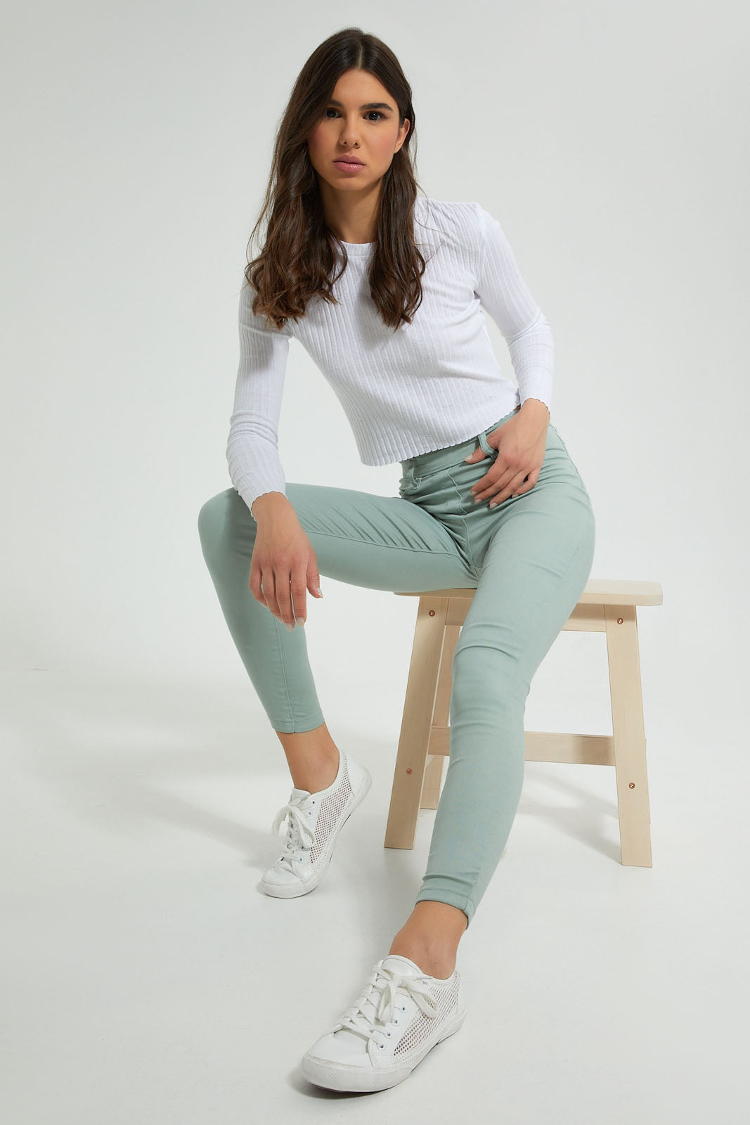 Redtag-Mint-Coloured-Skinny-Jegging-Jeggings-Women's-