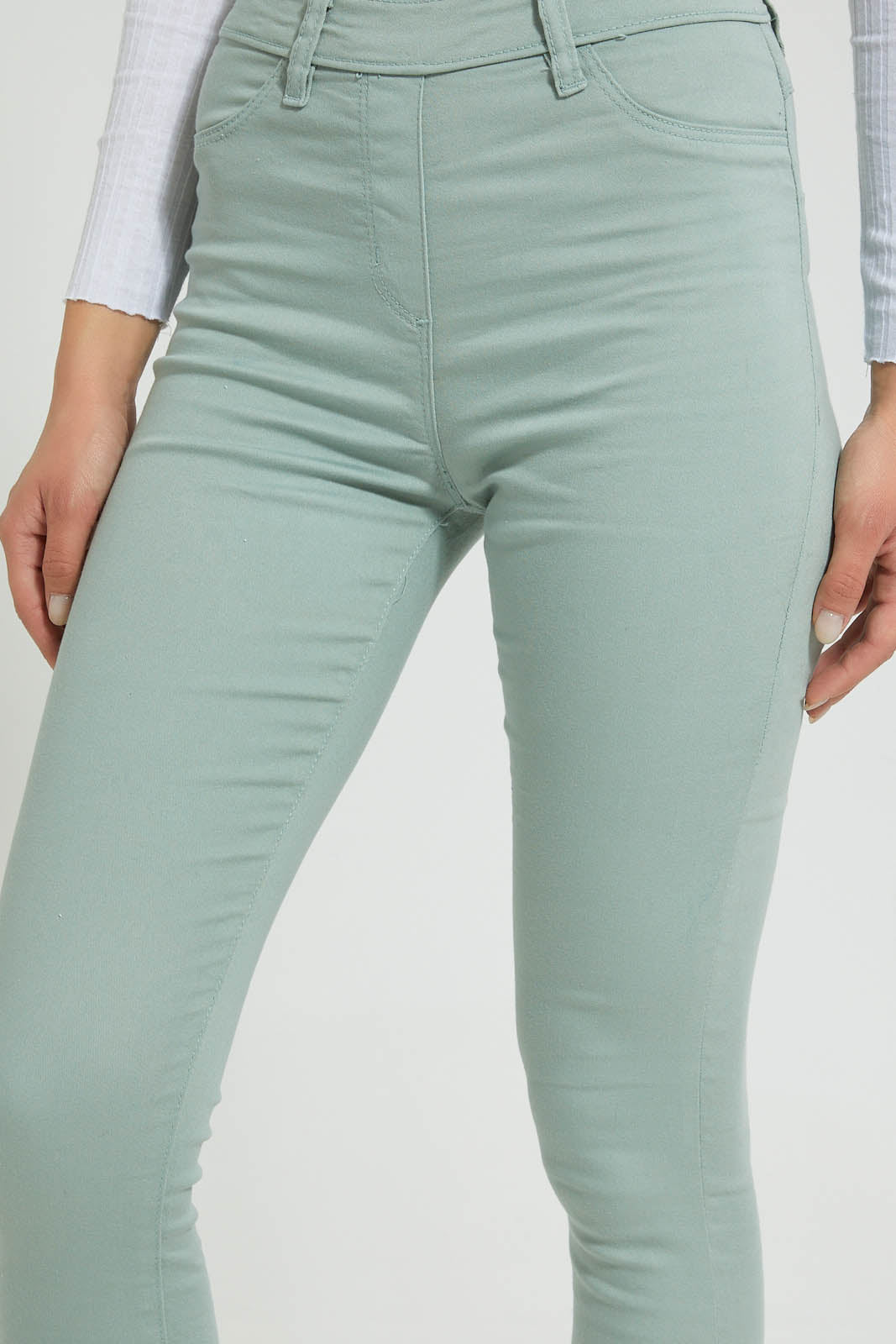 Redtag-Mint-Coloured-Skinny-Jegging-Jeggings-Women's-