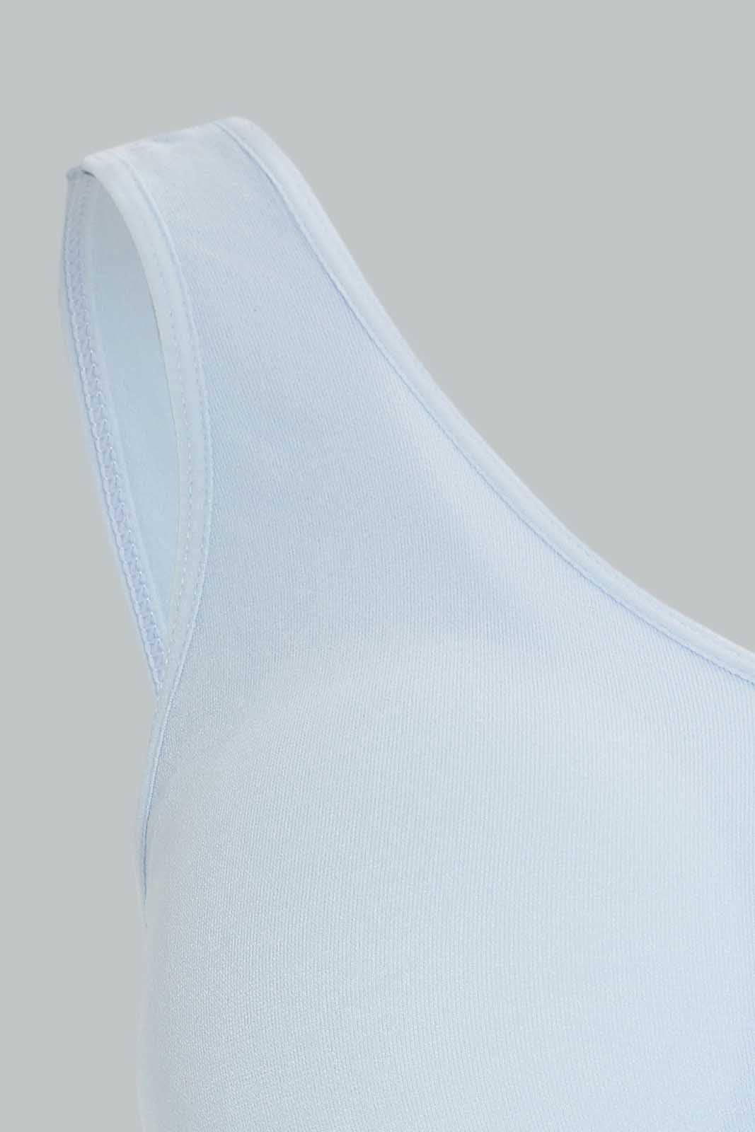 Redtag-Blue/Ivory-Plain-Padded-Comfort-Bra-(2-Pack)-Category:Bras,-Colour:Assorted,-Deals:New-In,-Filter:Women's-Clothing,-New-In-Women-APL,-Non-Sale,-Section:Women,-W22O,-Women-Bras--