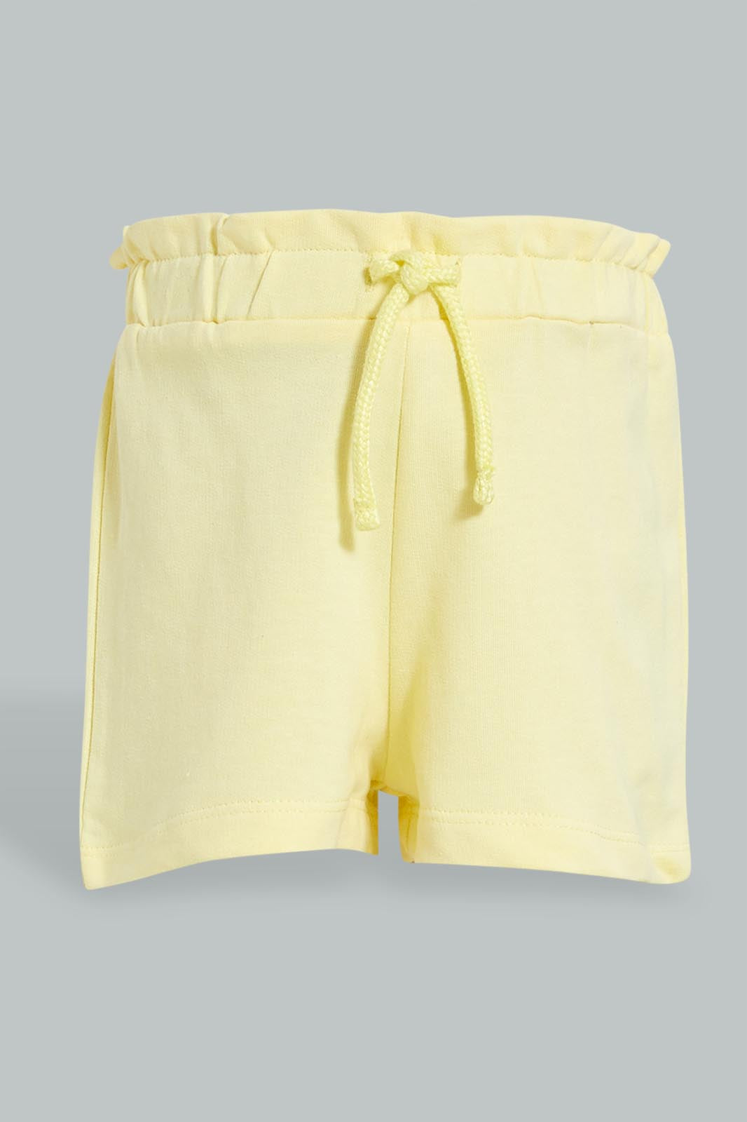 Redtag-Yellow-Pullon-Plain-Knit-Short-Colour:Yellow,-Filter:Infant-Girls-(3-to-24-Mths),-Infant-Girls-Shorts,-New-In,-New-In-ING,-Non-Sale,-S22B,-Section:Kidswear,-TBL-Infant-Girls-3 to 24 Months