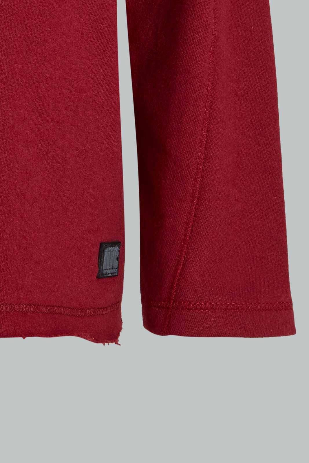 Redtag-Burgundy-Hoody-Sweatshirts-Colour:Burgundy,-Filter:Infant-Boys-(3-to-24-Mths),-Infant-Boys-Sweatshirts,-New-In,-New-In-INB,-Non-Sale,-S22A,-Section:Kidswear-Infant-Boys-3 to 24 Months