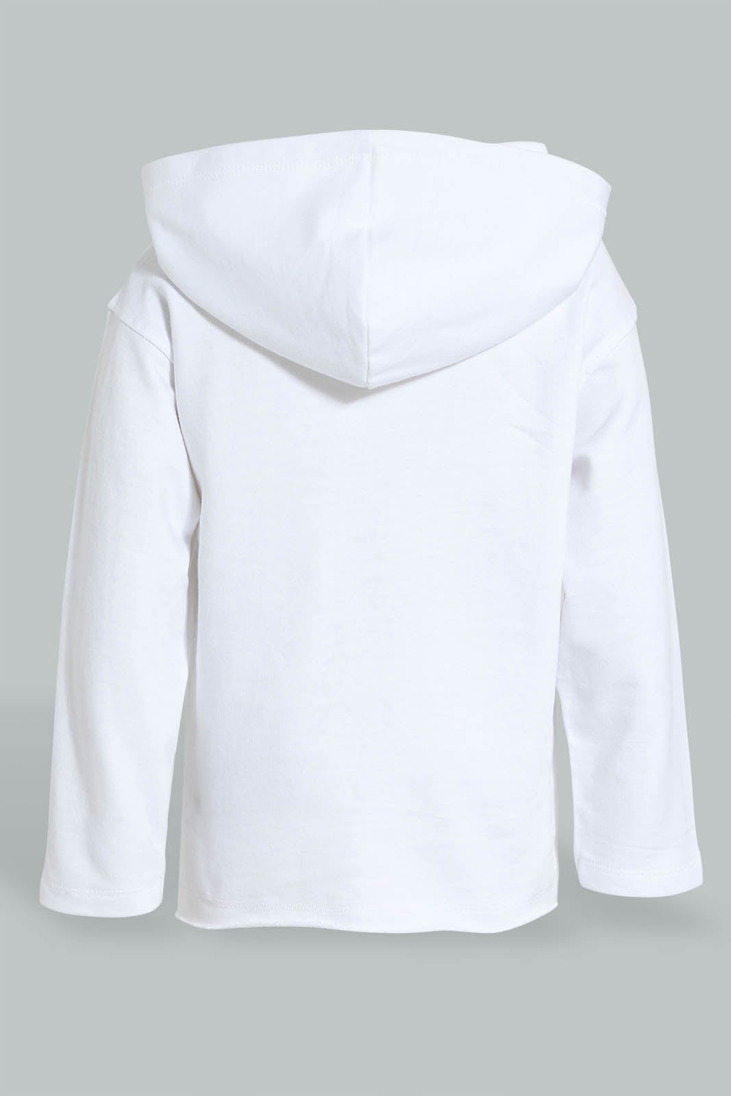 Redtag-White-Hoody-Sweatshirt-Sweatshirts-Infant-Boys-3 to 24 Months
