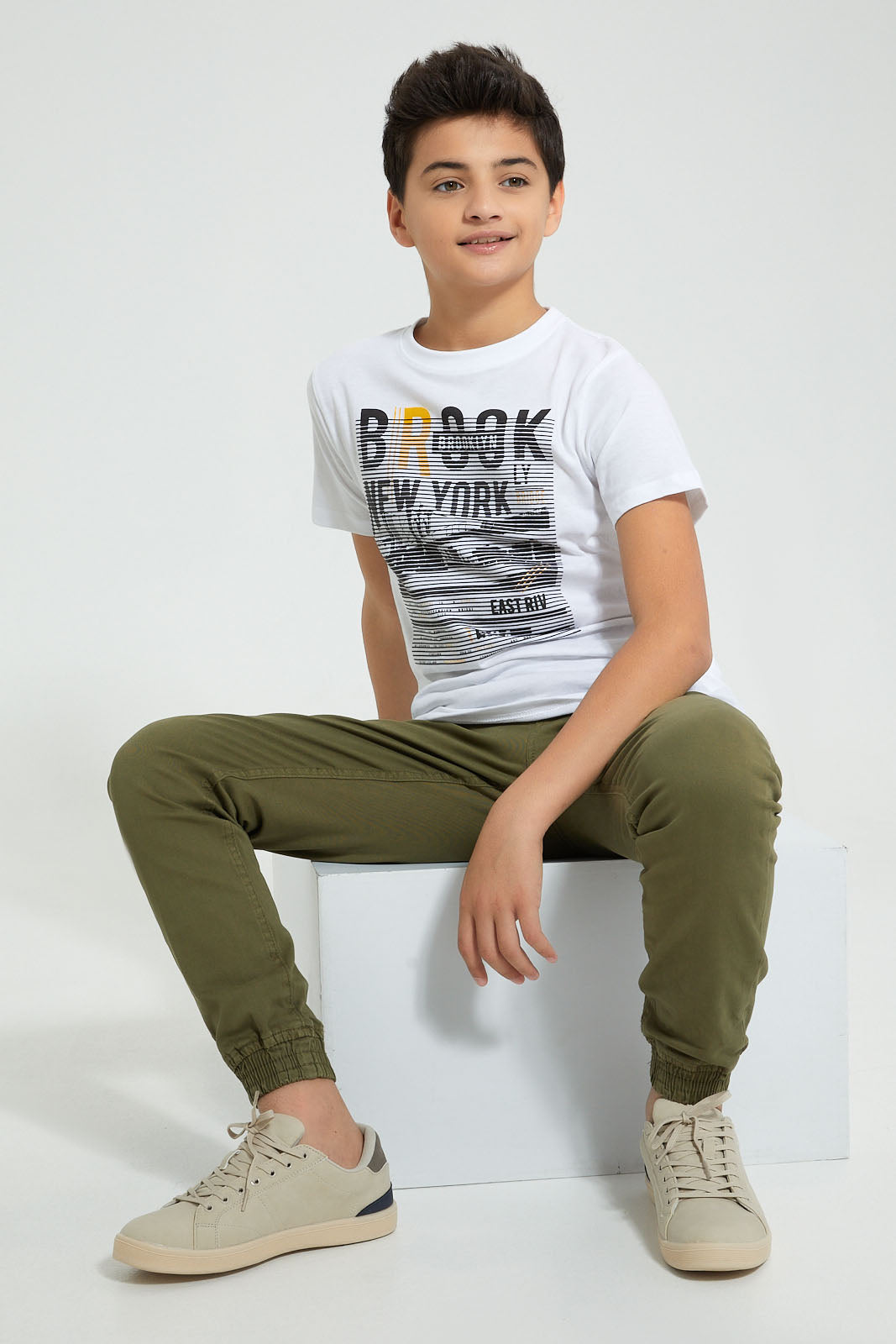 Redtag-Need-More-Space-Hd-Print-T-Shirt-All-Over-Prints-Senior-Boys-9 to 14 Years