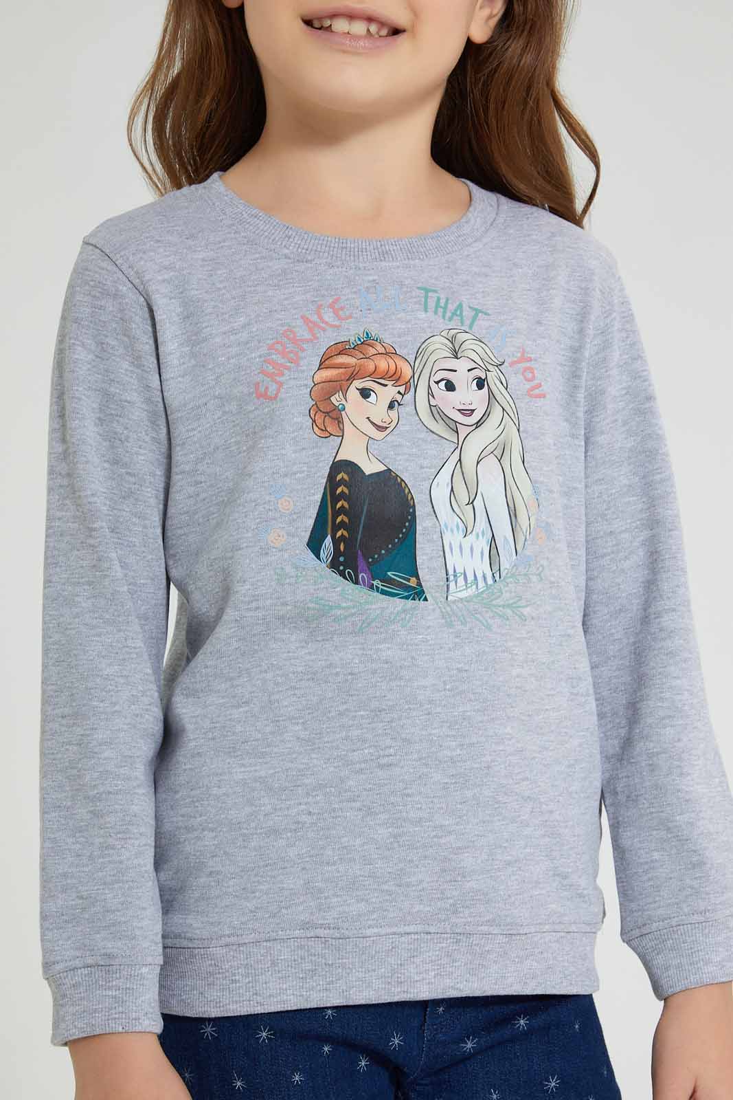 Redtag-Grey-Printed-Lola-Bunny-SweaT-Shirt-Sweatshirts-Girls-2 to 8 Years