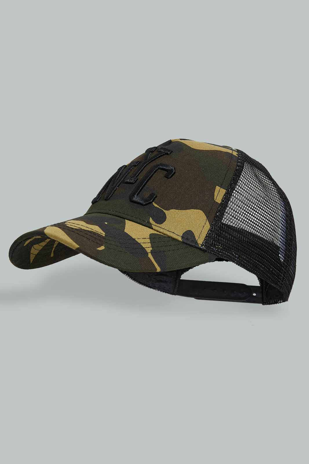 Redtag-Camo-Embroidered-Cap-Caps-Men's-