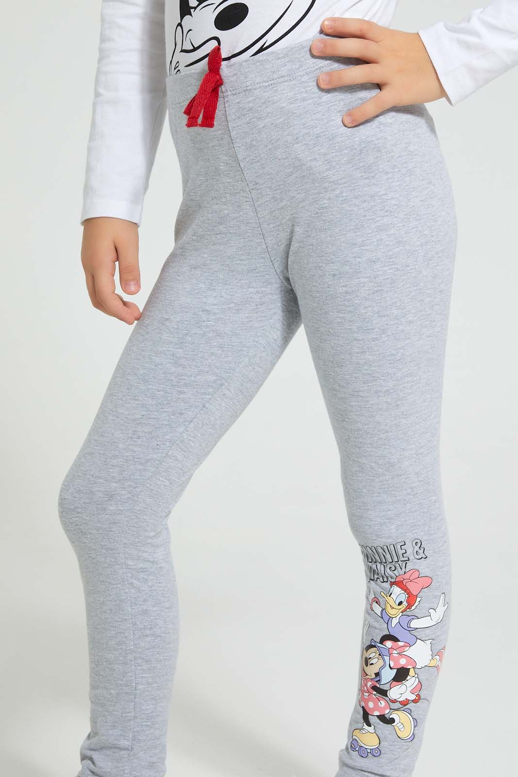 Grey Minnie & Daisy Legging