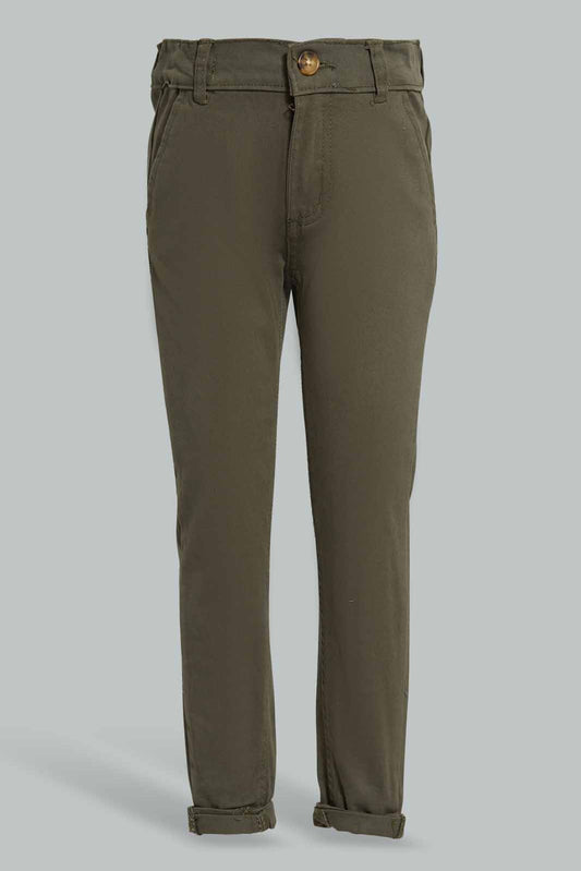 Redtag-Olive-Chino-Trouser-BOY-Trousers,-Bundle,-Category:Trousers,-Colour:Dark-Green,-Deals:4-For-90,-Filter:Boys-(2-to-8-Yrs),-S22B,-Section:Boys-(0-to-14Yrs),-TBL-Boys-2 to 8 Years