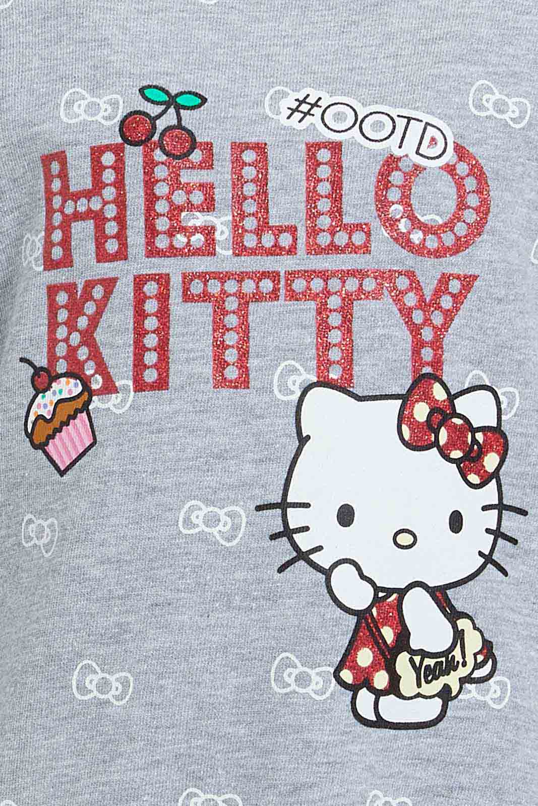 Redtag-Grey-Hello-Kitty-SweaT-Shirt-Sweatshirts-Infant-Girls-3 to 24 Months