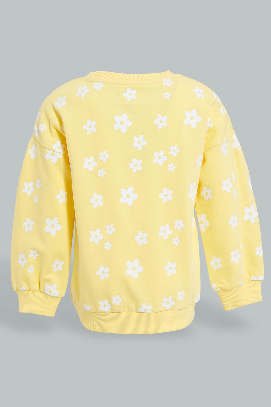 Redtag-Yellow-Bambi-SweaT-Shirt-Sweatshirts-Infant-Girls-3 to 24 Months