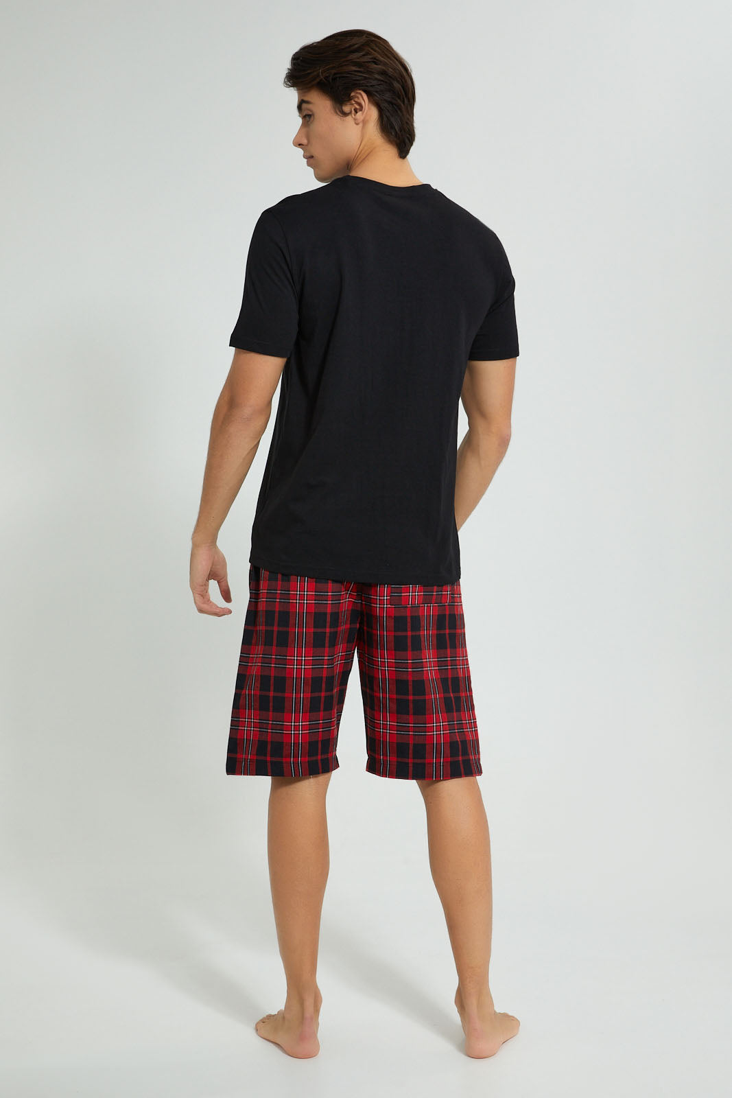 Redtag-Black-Pyjama-Set-Pyjama-Sets-Men's-