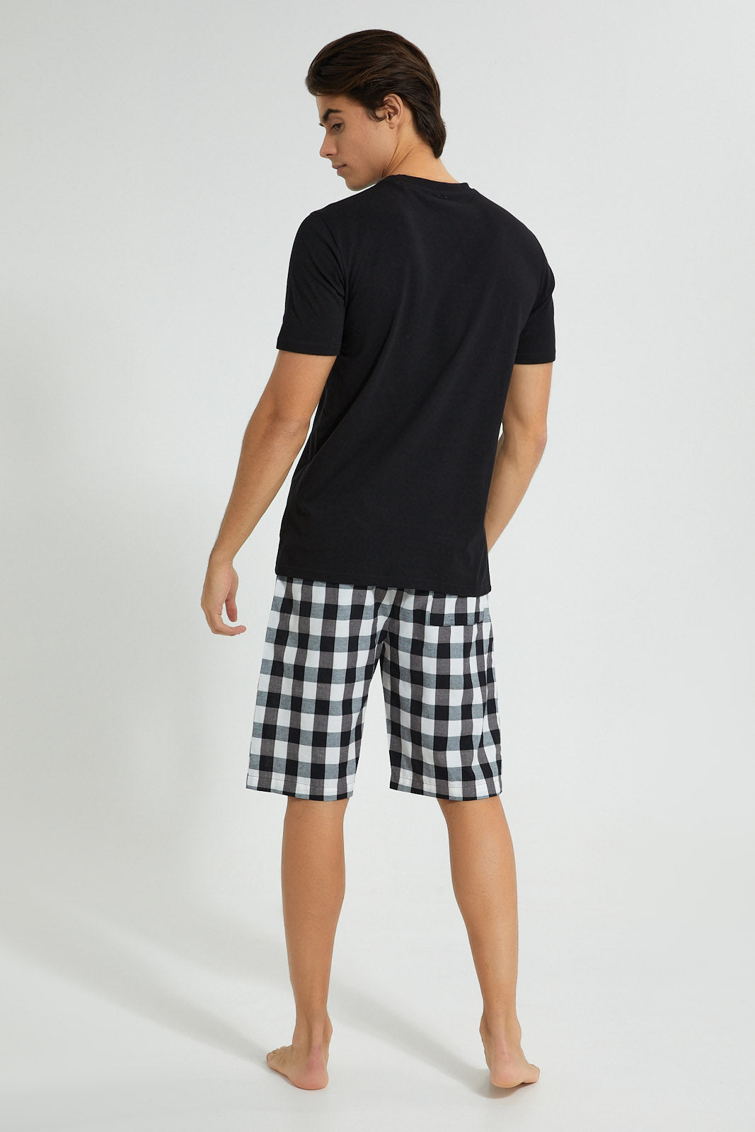 Redtag-Black-Pyjama-Set-Pyjama-Sets-Men's-