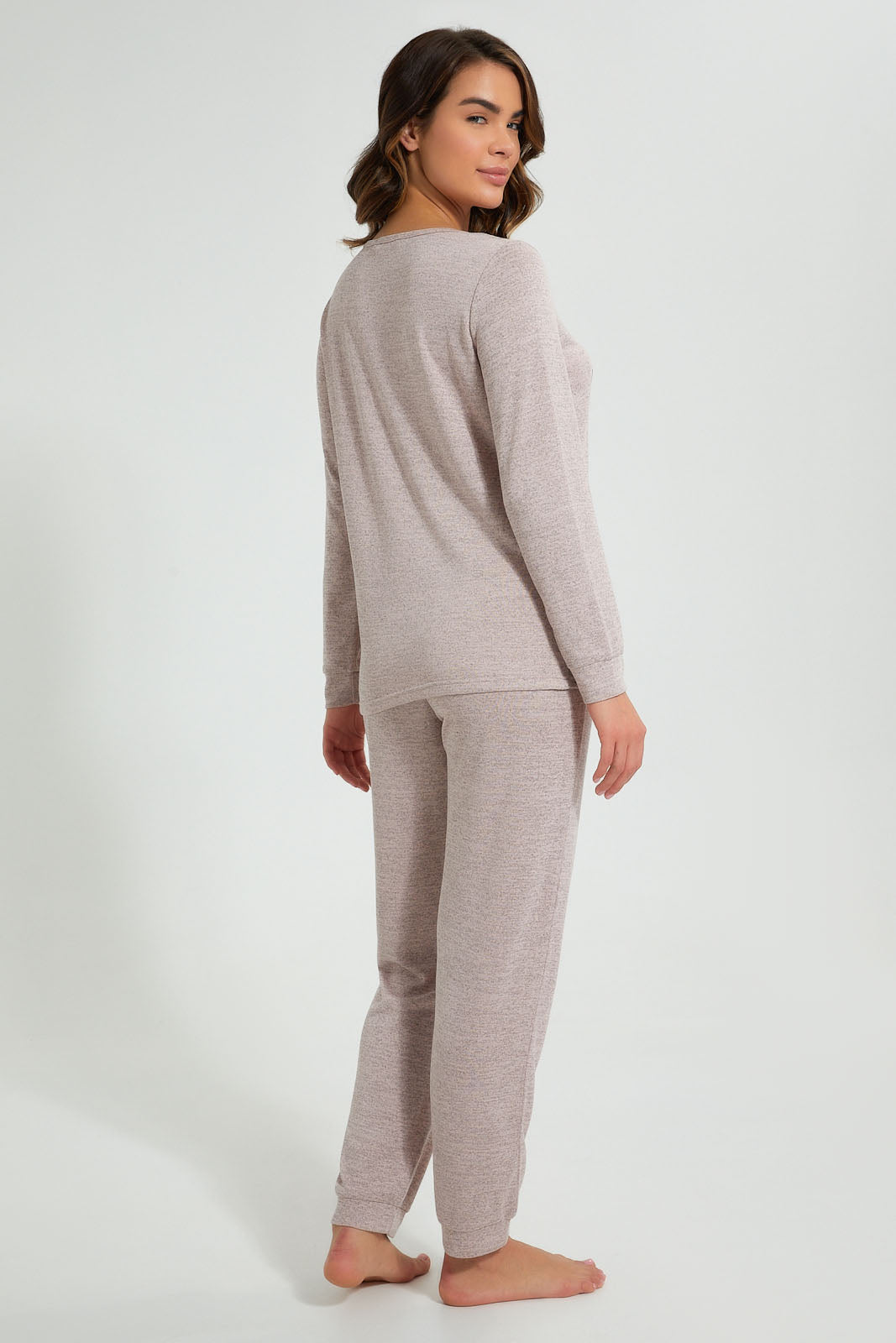 Redtag-Loose-Knit-Printed-Pyjama-Set-Pyjama-Sets-Women's-
