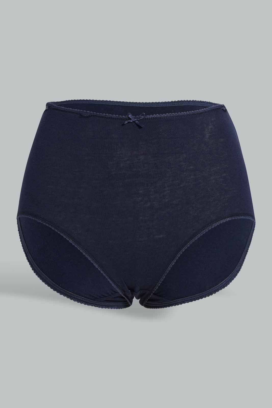 Redtag-Assorted-Print/Plain-Mama-Briefs-(5-Pack)-Briefs-Mama-Women's-