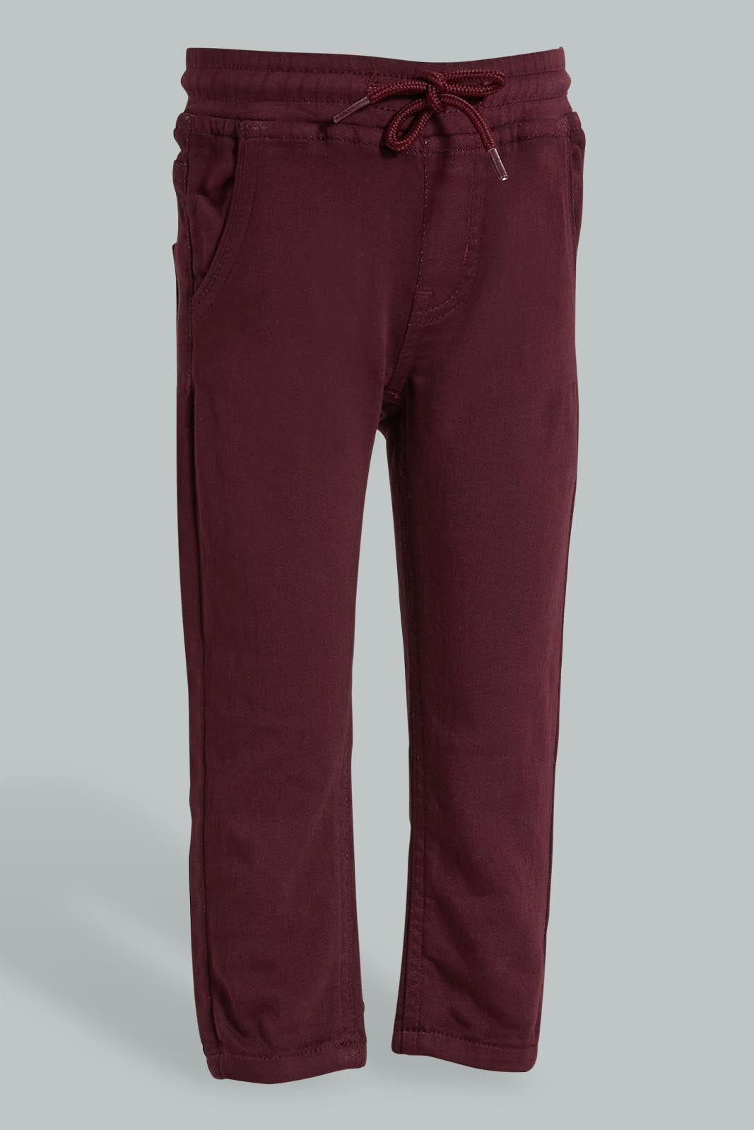 Redtag-Red-Color-Knit-Denim-Pant-Character,-Colour:Red,-Filter:Infant-Boys-(3-to-24-Mths),-Infant-Boys-Jeans,-New-In,-New-In-INB,-Non-Sale,-S22B,-Section:Kidswear,-TBL-Infant-Boys-3 to 24 Months