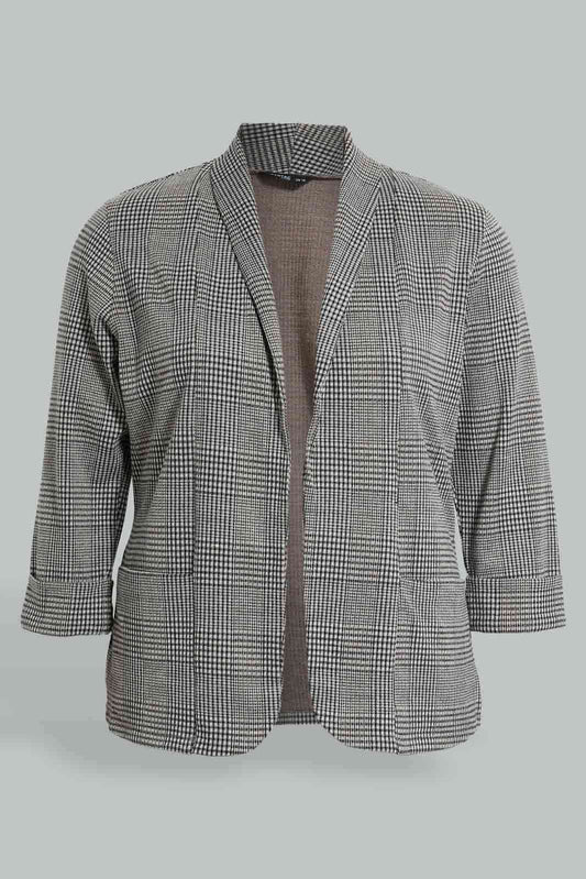 Redtag-Check-Jacket-Jackets-Women's-