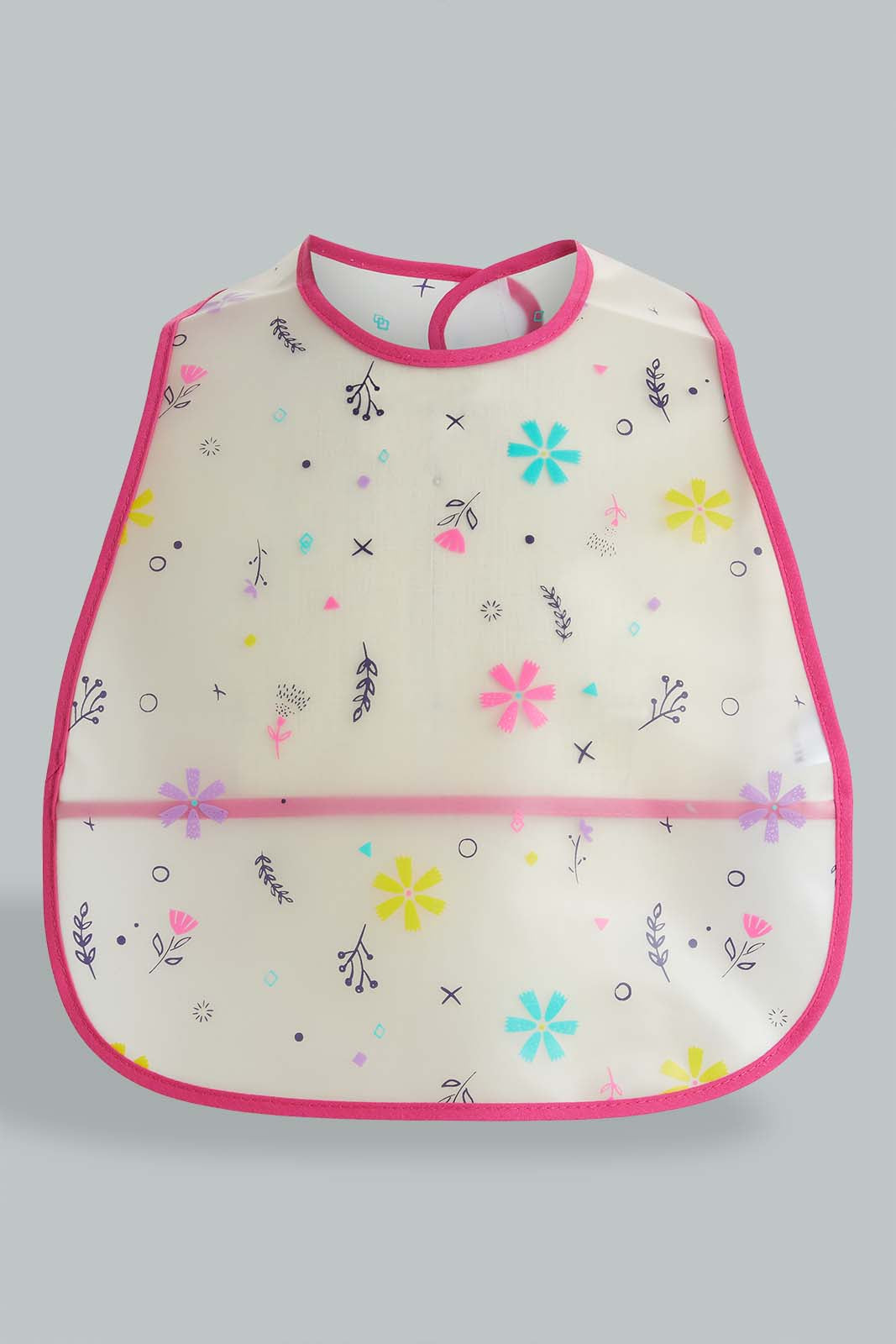 Redtag-2Pcs-Baby-Bibs-Set-100%-Peva-Bibs-New-Born-Baby-