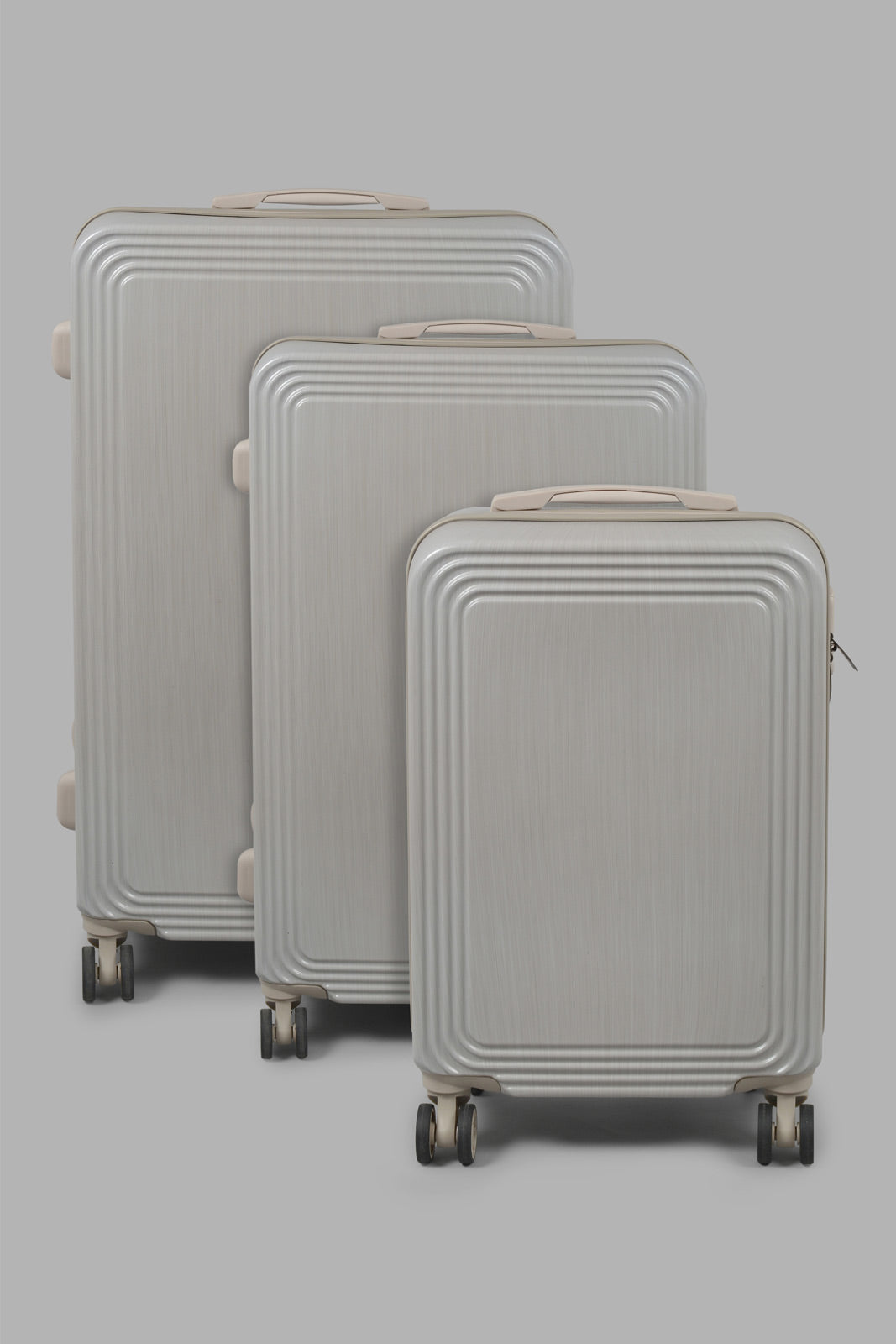 Beige Luggage Trolley (24 Inch)
