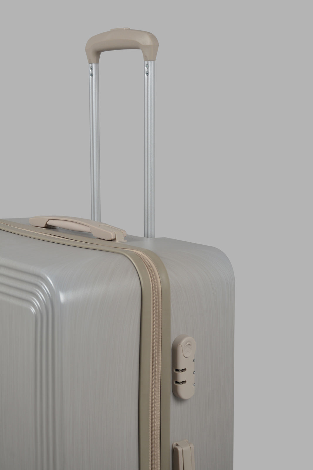 Beige Luggage Trolley (24 Inch)
