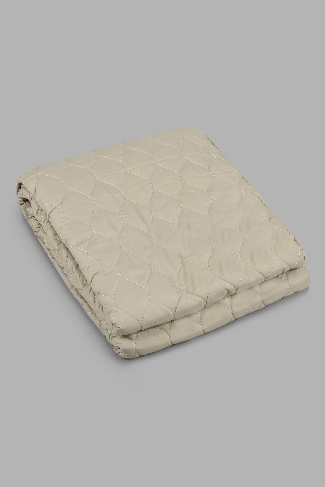 Redtag-Grey-Damask-Print-6-Piece-Comforter-Set-(Double-Size)-Comforters-Home-Bedroom-