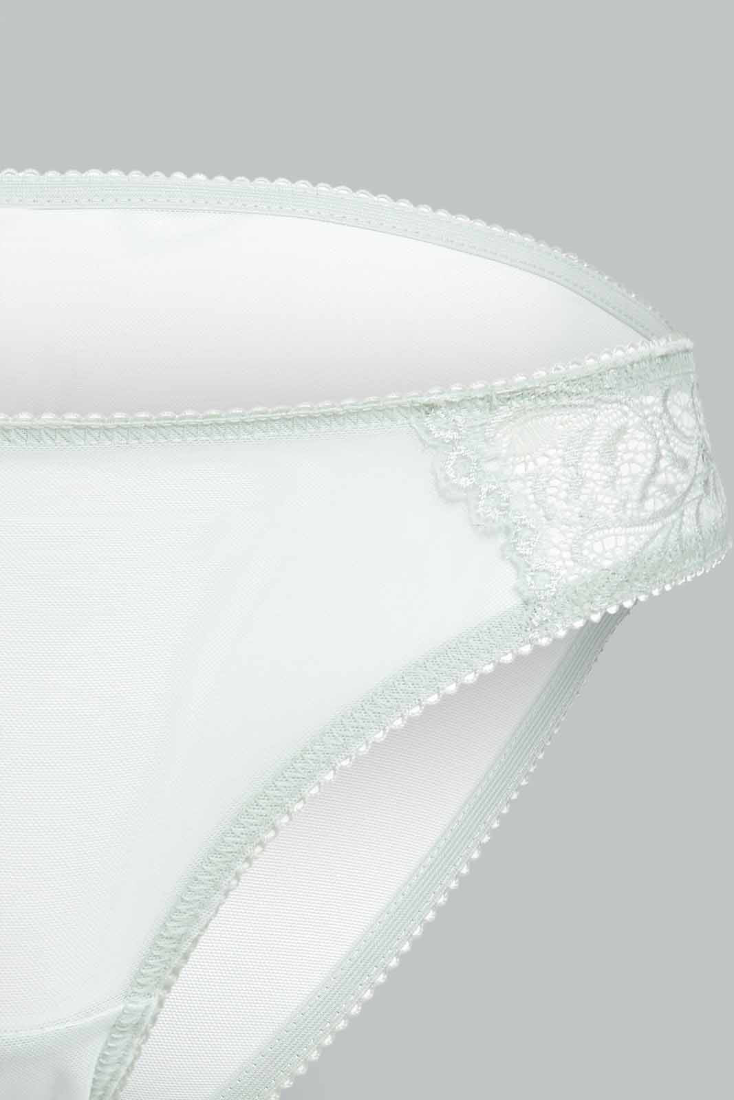 Redtag-Mint/Ivory-Plain-Lace-Bikini-Brief-(2-Pack)-Category:Briefs,-Colour:Assorted,-Deals:New-In,-Filter:Women's-Clothing,-New-In-Women-APL,-Non-Sale,-Section:Women,-W22O,-Women-Briefs--