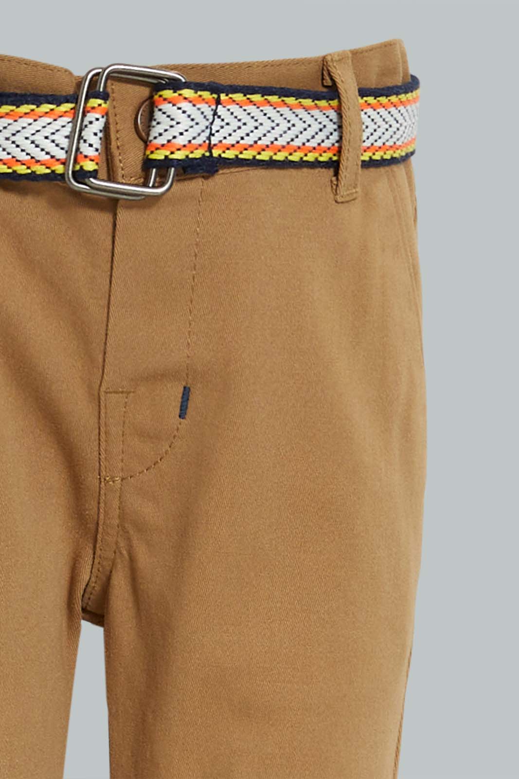 Redtag-Tan-Belted-Casual-Trouser-Character,-Colour:Tan,-Filter:Infant-Boys-(3-to-24-Mths),-Infant-Boys-Trousers,-New-In,-New-In-INB,-Non-Sale,-S22B,-Section:Kidswear,-TBL-Infant-Boys-3 to 24 Months