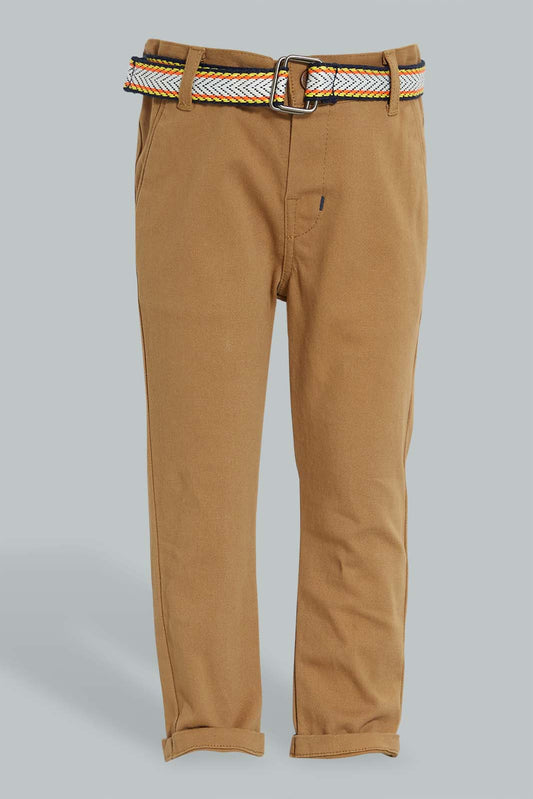 Redtag-Tan-Belted-Casual-Trouser-Character,-Colour:Tan,-Filter:Infant-Boys-(3-to-24-Mths),-Infant-Boys-Trousers,-New-In,-New-In-INB,-Non-Sale,-S22B,-Section:Kidswear,-TBL-Infant-Boys-3 to 24 Months