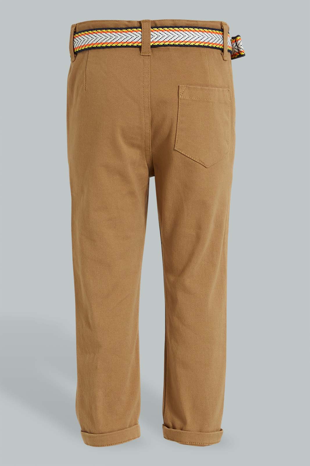 Redtag-Tan-Belted-Casual-Trouser-Character,-Colour:Tan,-Filter:Infant-Boys-(3-to-24-Mths),-Infant-Boys-Trousers,-New-In,-New-In-INB,-Non-Sale,-S22B,-Section:Kidswear,-TBL-Infant-Boys-3 to 24 Months
