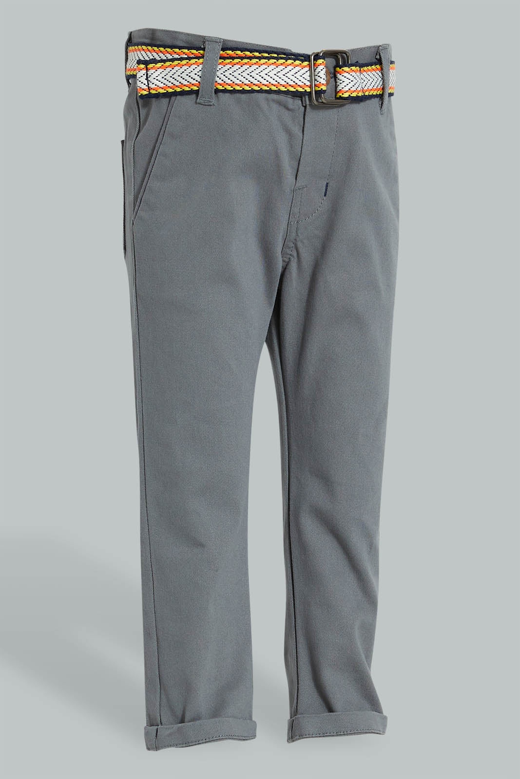 Redtag-Mid-Grey-Belted-Casual-Trouser-Character,-Colour:Grey,-Filter:Infant-Boys-(3-to-24-Mths),-Infant-Boys-Trousers,-New-In,-New-In-INB,-Non-Sale,-S22B,-Section:Kidswear,-TBL-Infant-Boys-3 to 24 Months