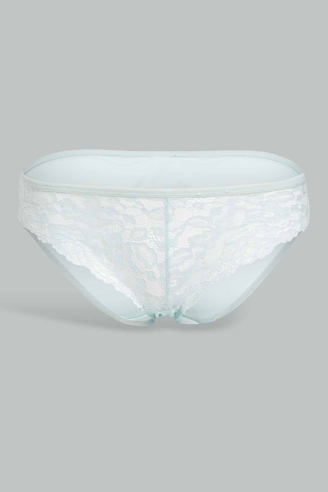Redtag-Mint/Pink/Lt-Blue-Plain-Brazilian-Brief-(3-Pack)-APL,-Bundle,-Category:Briefs,-Colour:Assorted,-Deals:3-For-90,-Deals:New-In,-Filter:Women's-Clothing,-New-In-Women-APL,-Non-Returnable,-S22D,-Section:Women,-Women-Briefs--