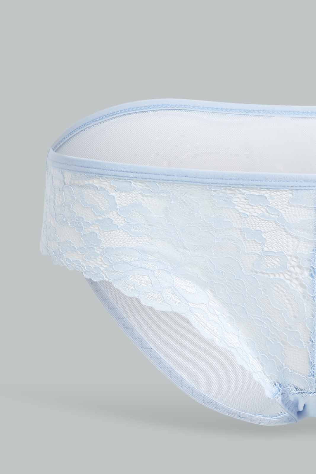 Redtag-Mint/Pink/Lt-Blue-Plain-Brazilian-Brief-(3-Pack)-APL,-Bundle,-Category:Briefs,-Colour:Assorted,-Deals:3-For-90,-Deals:New-In,-Filter:Women's-Clothing,-New-In-Women-APL,-Non-Returnable,-S22D,-Section:Women,-Women-Briefs--