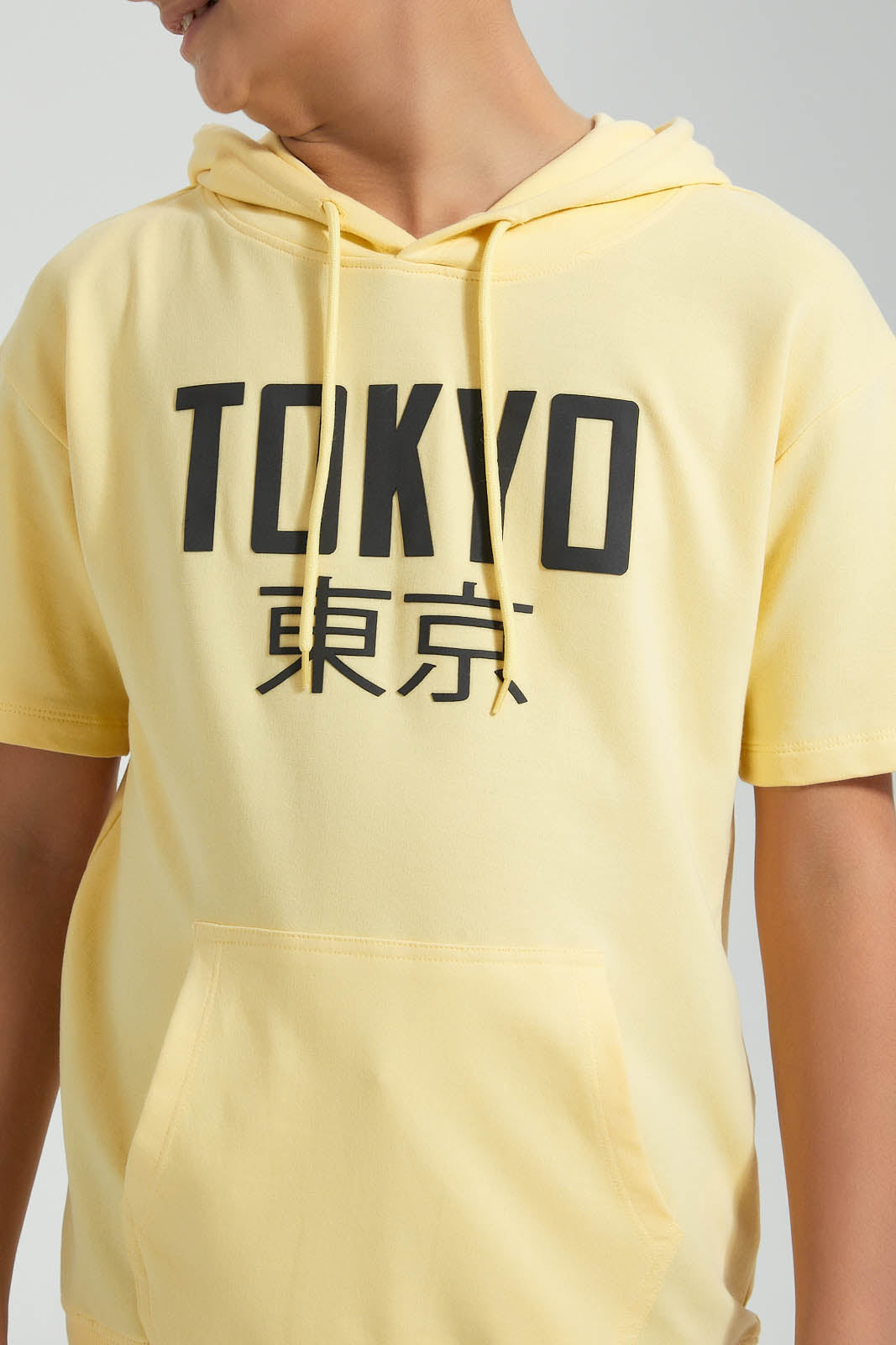 Redtag-Yellow-Sweatshirt-Sweatshirts-Senior-Boys-9 to 14 Years