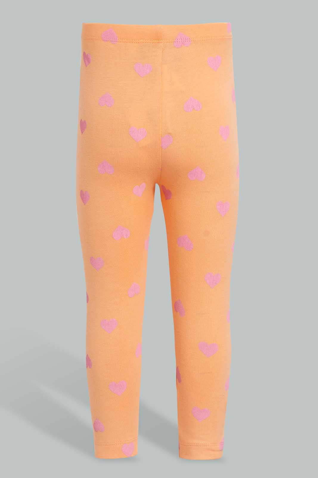 Redtag-Pink-Lola-Bunny-Printed-Legging-Leggings-Infant-Girls-3 to 24 Months