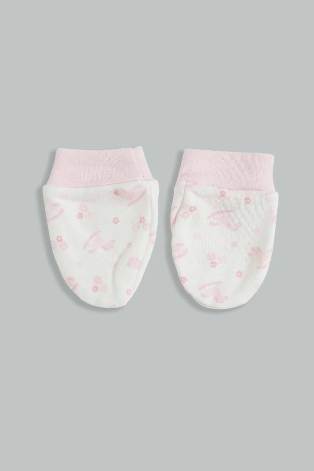 Redtag-Pink-6-Pcs-Quilted-Giftset-Category:Gift-Sets,-Colour:Pink,-Deals:Sale,-Filter:Baby-(0-to-12-Mths),-NBG-Gift-Sets,-S22A,-Sale-NBB-APL,-Section:Girls-(0-to-14Yrs)-Baby-0 to 12 Months