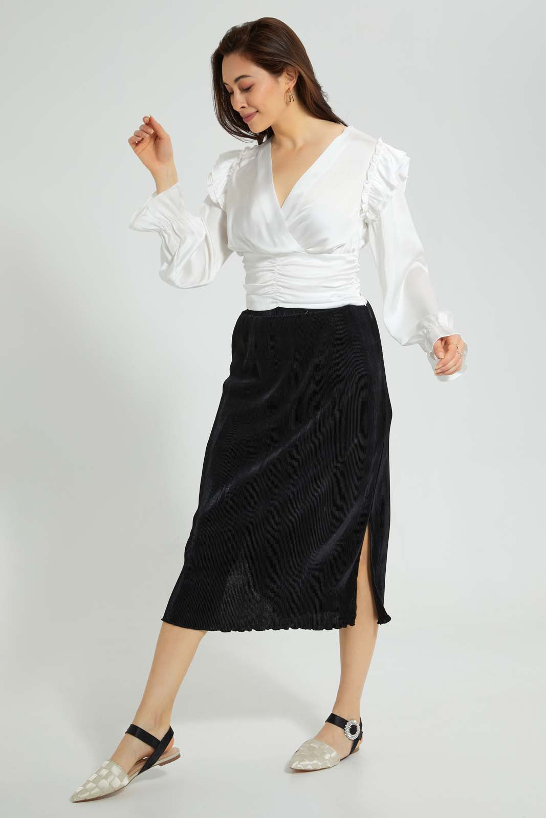 Redtag-White-Front-Detail-Top-Blouses-Women's-