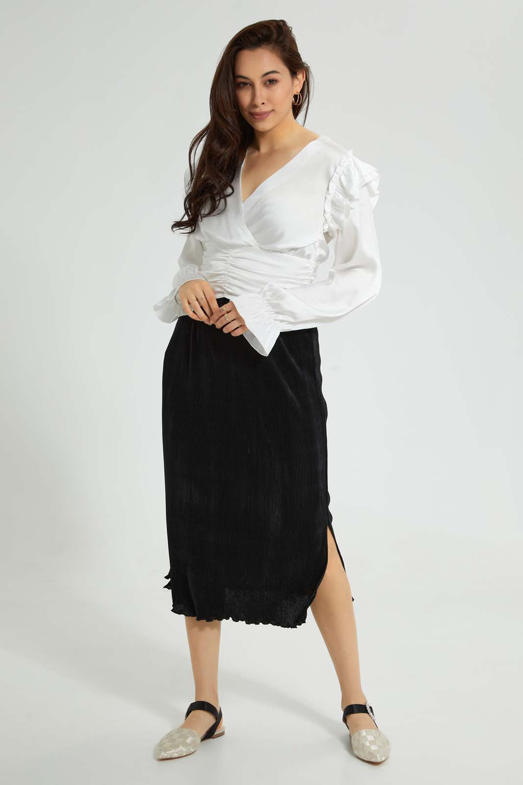 Redtag-White-Front-Detail-Top-Blouses-Women's-