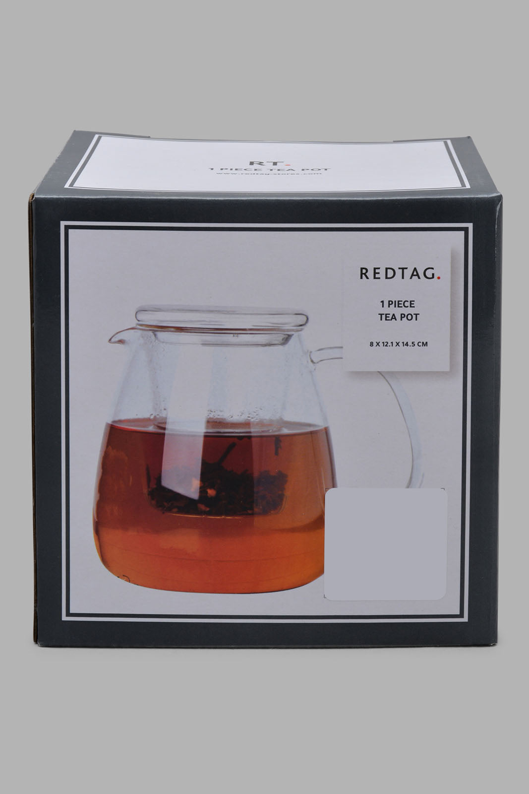 Clear Glass Teapot With Infuser (3 Piece)