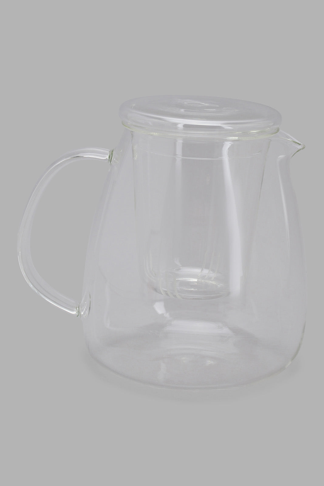 Clear Glass Teapot With Infuser (3 Piece)