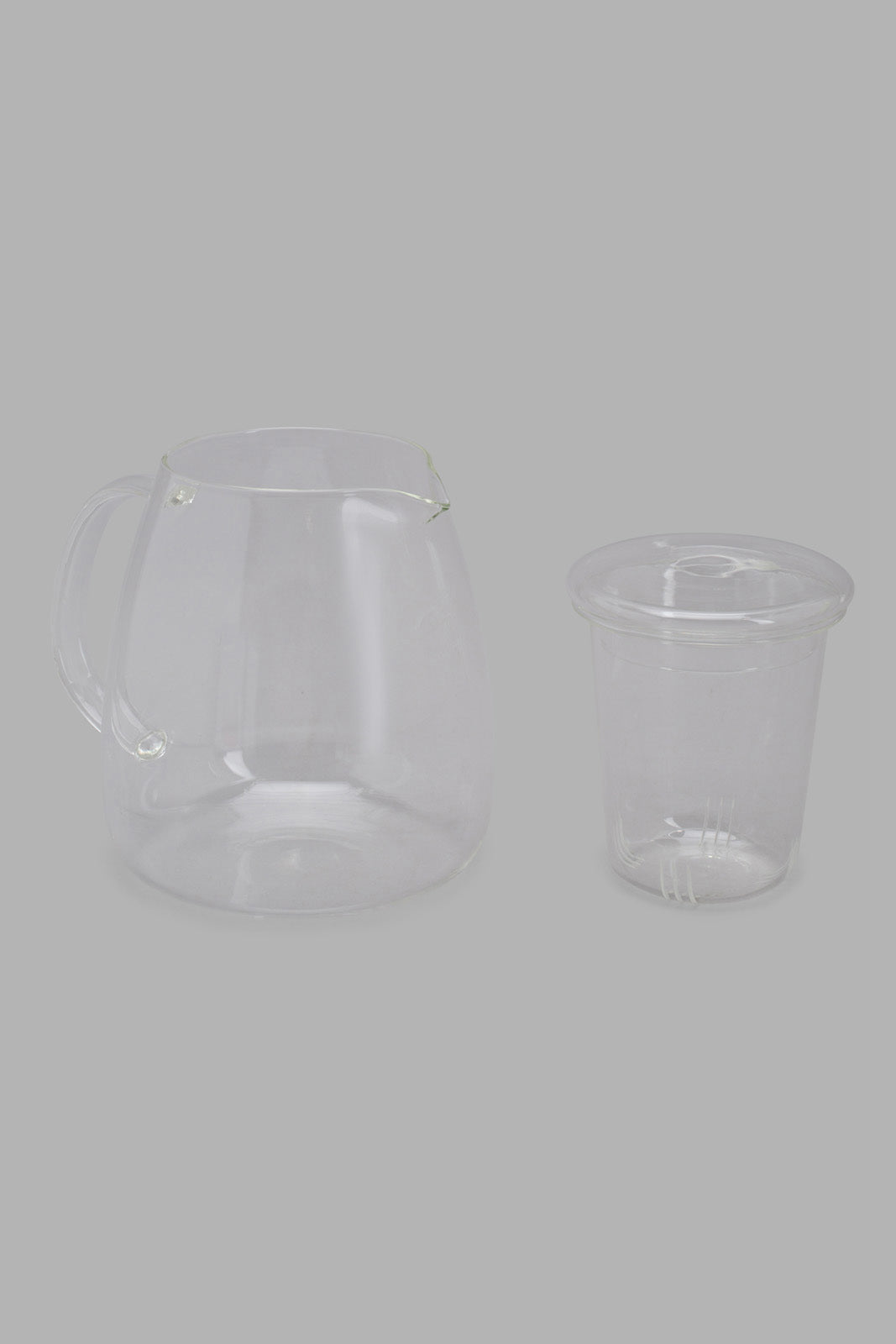 Clear Glass Teapot With Infuser (3 Piece)